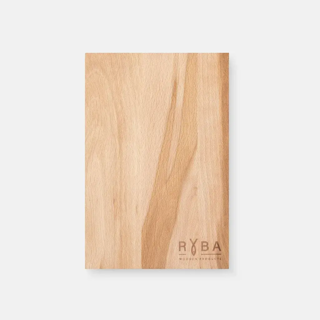 Prostokątna deska do krojenia wykończona olej parafinowy, gładka deska do krojenia o wyrazistym kolorze jasnego brązu,rectangular cutting board finished with paraffin oil, smooth cutting board with a distinctive light brown color