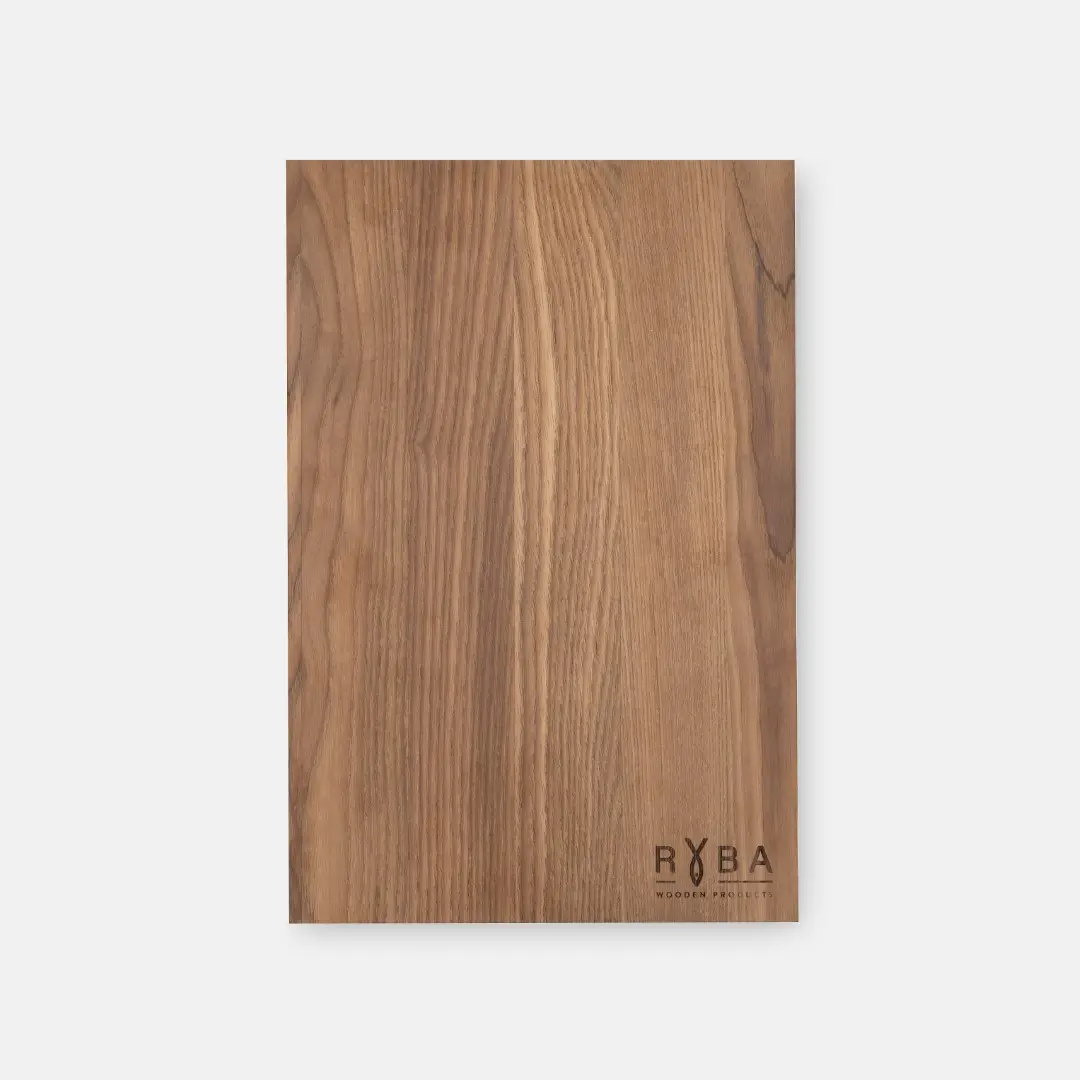 Ciemnobrązowa deska do krojenia, mała deska do krojenia drewniana, surowa deska kuchenna, Dark brown cutting board, small wooden cutting board, raw kitchen board