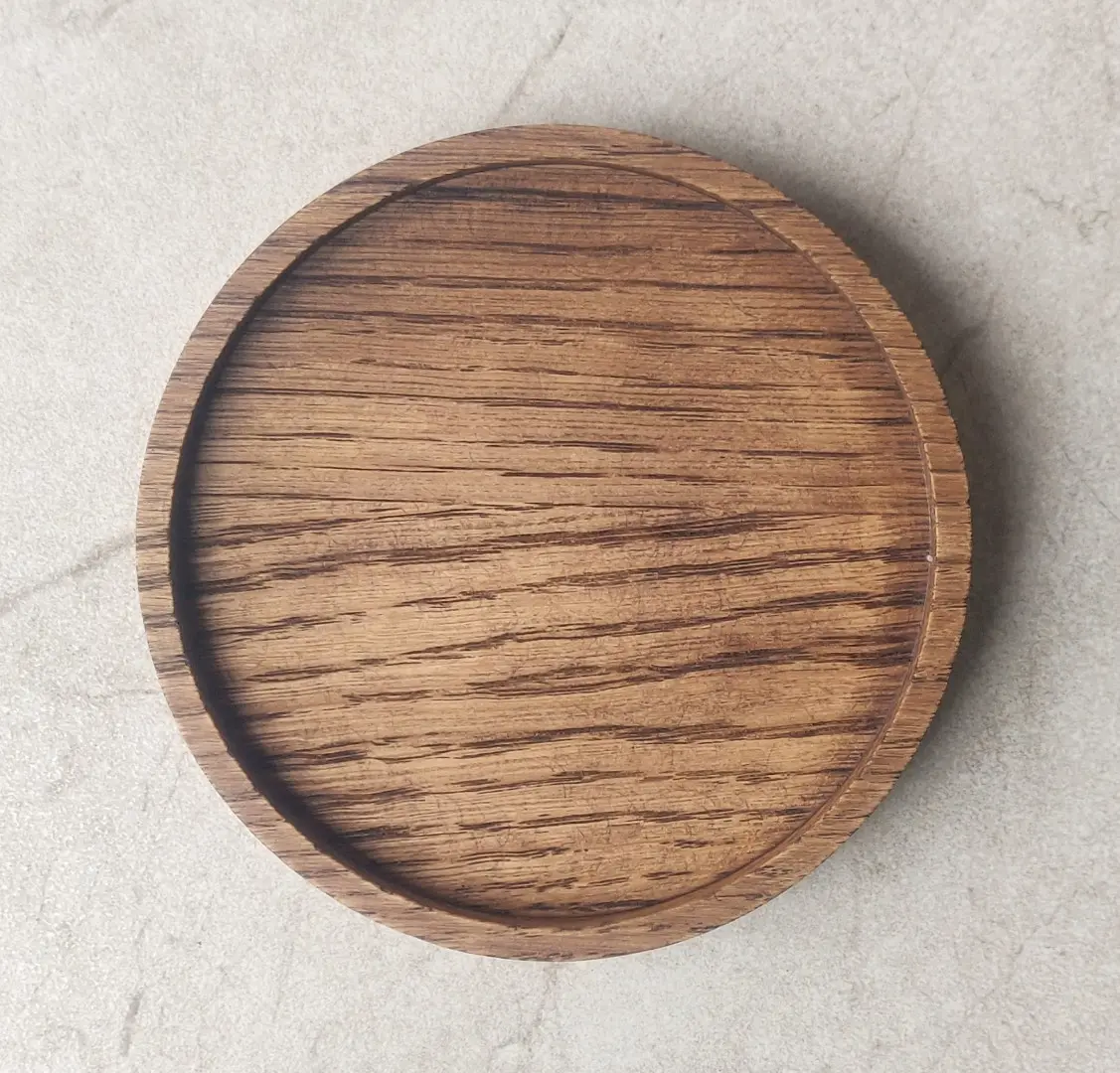 Drewniana ozdobna podstawka, drewniana podstawka, podstawka drewniana z wgłębieniem, drewniane podstawki na świece, drewniane podstawki pod kubek, podkładki drewniane dekoracyjne, Decorative wooden coaster, wooden coaster, wooden coaster with recess, wooden candle stand, wooden cup pad, decorative wooden pad