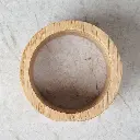 oak napkin ring dębowy okrągły pierścień na serwetki (8).webp