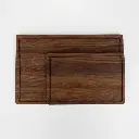 20-02-00032-H_2 drewniana deska do krojenia z rowkiem orzech amerykański wooden cutting board with groove american walnut.webp