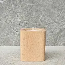 drewniany świecznik na tealight bukowy wooden candle holder beech small (1).webp