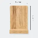 stojak dębowy wymiary A6.webp