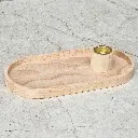 15-00-00922-H_1 drewniana tacka z miejscem na świecę bukowa wooden tray with candle holder beech.webp