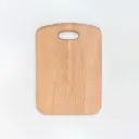 Beech cutting board with handle LEW 340x240x20mm oiled