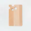 Beech cutting board cheese shape 240x150x9mm