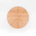 Deska bukowa do krojenia pizzy fi400x20mm