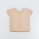 Beech cutting board T-shirt 250x280x15mm oiled