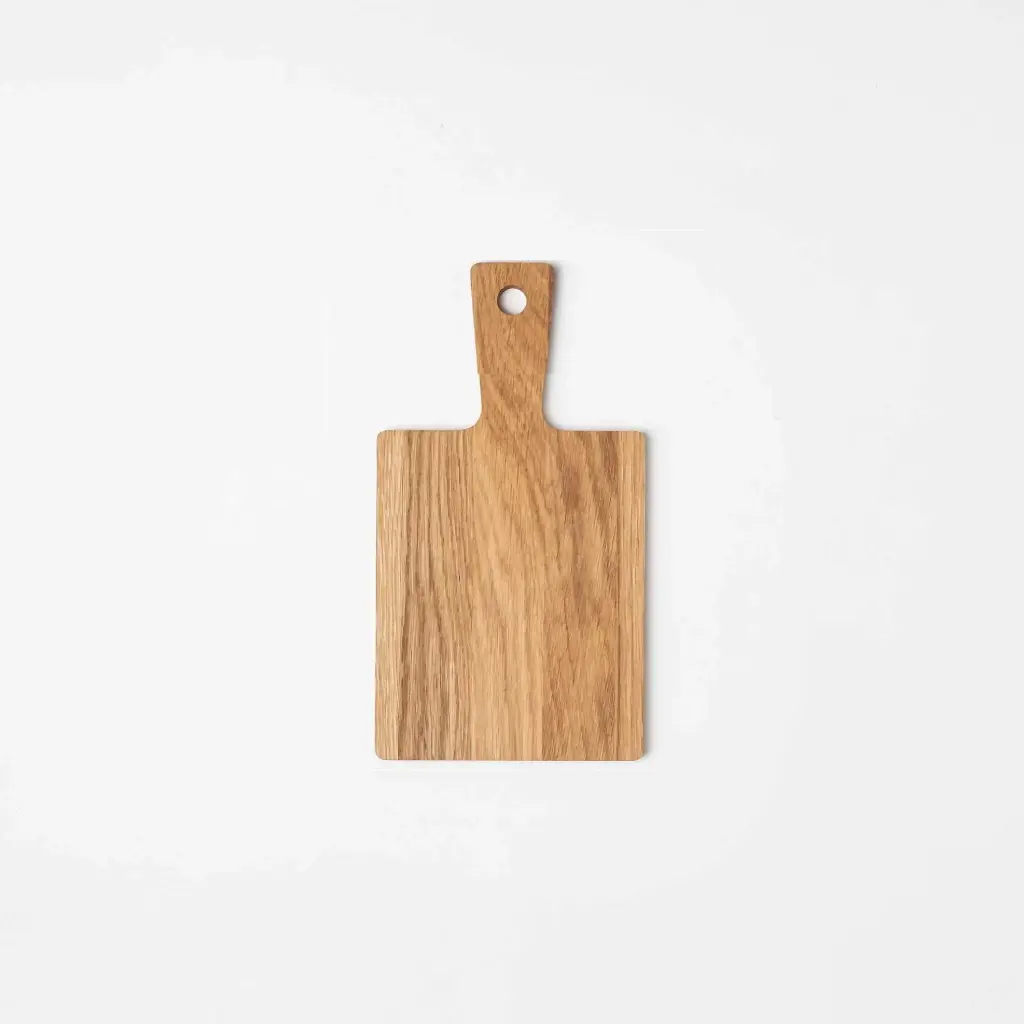 Oak cutting board with handle 250x130x9mm