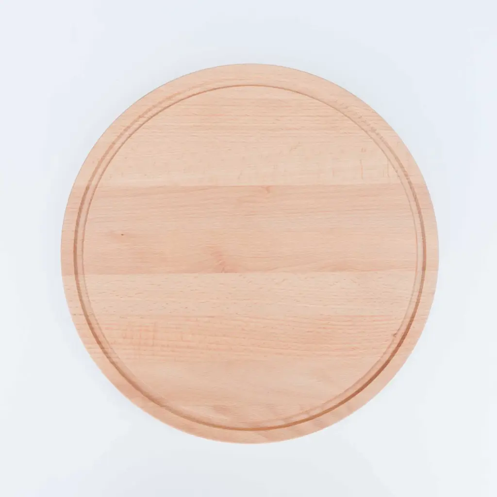 Beech cutting board with groove fi350x40mm