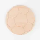 Beech cutting board ball shape dia260x15mm