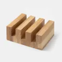 Oak cutting board stand INGE 115x146x60mm hard wax