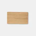 Oak cutting board with oblique side handles 300x170x15mm hardwax