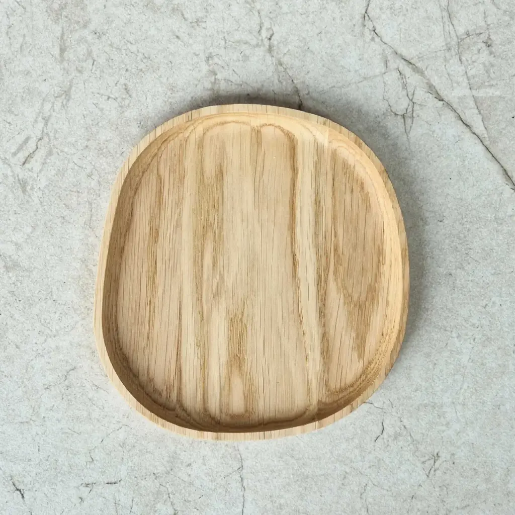 Oak small tray STONE 160x150x15mm
