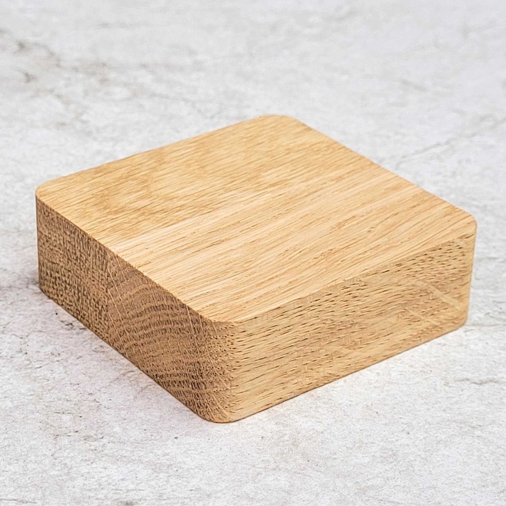 Kostka dębowa 80x80x30mm 