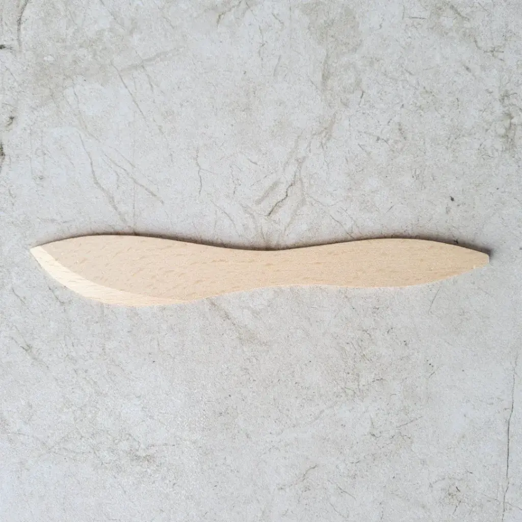 Beech butter knife small 180x30x3mm