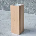 Beech tealight stand straight 150x50x50mm
