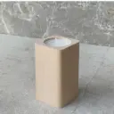 Świecznik na tealight bukowy 90x50x50mm zaokrąglany
