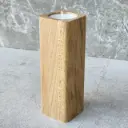 Świecznik na tealight dębowy 150x50x50mm