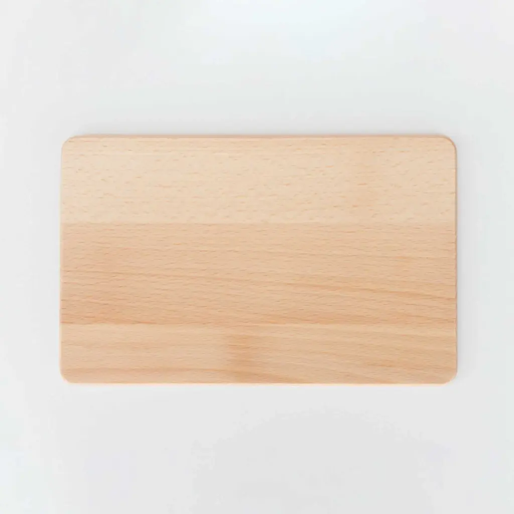 Beech breakfast board 240x150x9mm oiled