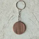 Brelok orzecha amerykańskiego fi35x5mm lakierowany