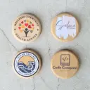 Persionalised wooden bottle opener with magnets