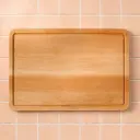 Deska do krojenia z rowkiem bukowa 400x270x15mm