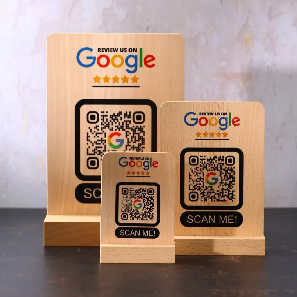 Beech stand A7 z with color UV print 