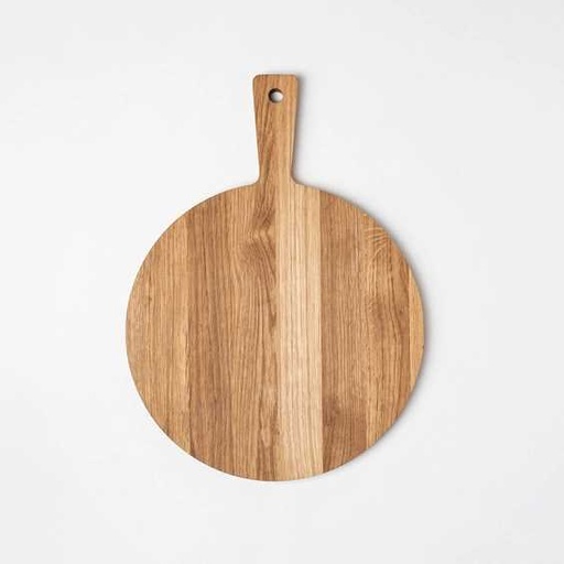 [DB20-00039-H-025157] Deska do krojenia z rączką dębowa 395x290x20mm