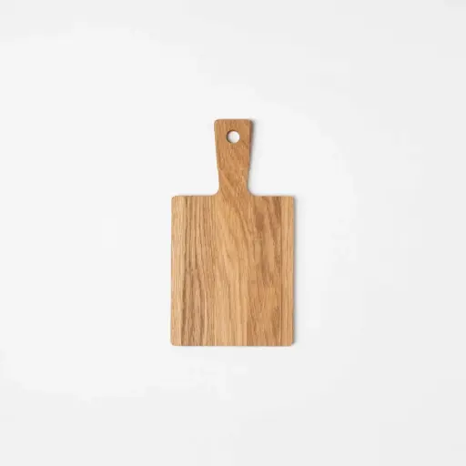 [DB10-00043-H-025164] Oak cutting board with handle 250x130x9mm