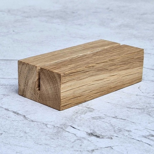 [DB30-00836-H-025312] Oak Card/leaflet/ postcard stand 105x50x30mm