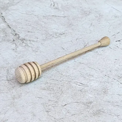 [00641-S-029451] Łyżka do miodu bukowa 180x30x30mm