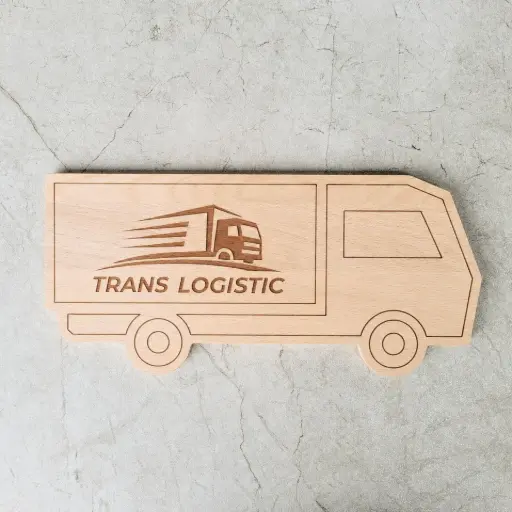 [BK15-01201-041888] Beech cutting board truck shape 395x185x15mm personalised